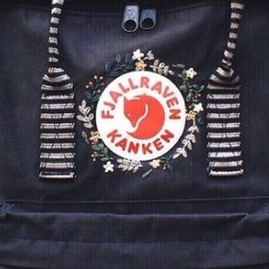 Embroidered fjallraven Kanken